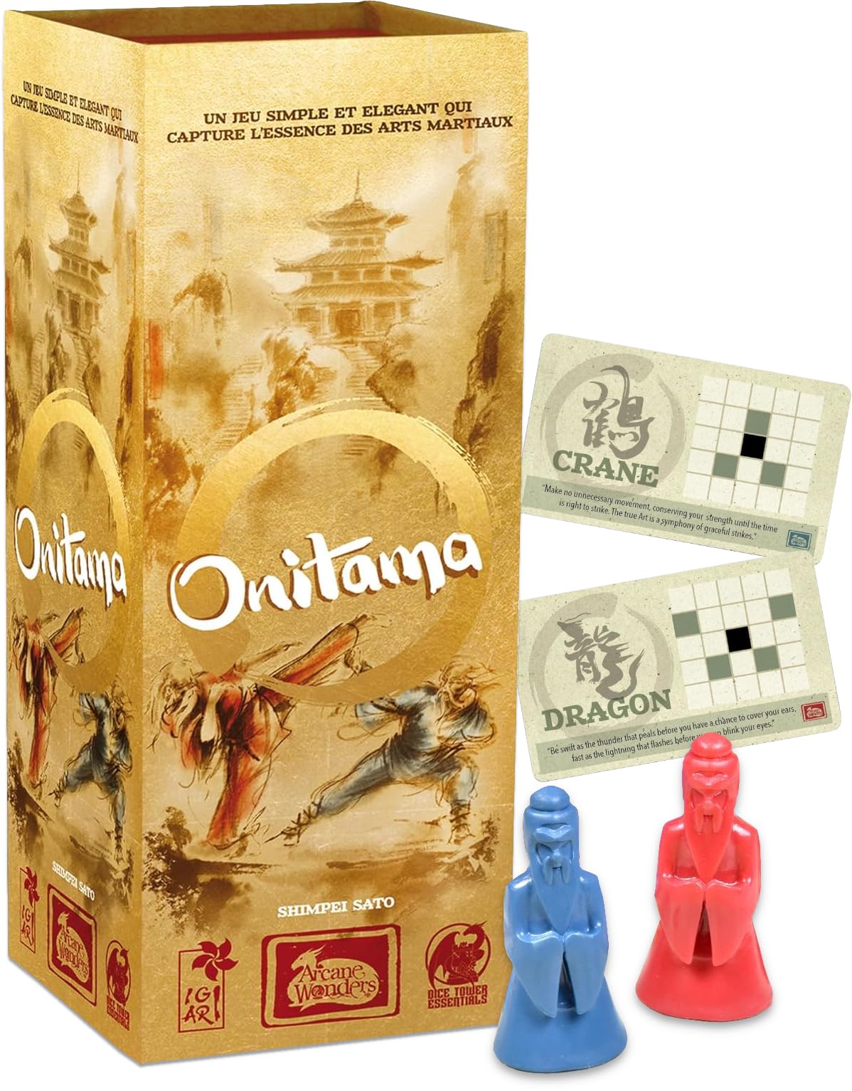 

Arcane Wonders Onitama Board Game DTE02ONAWG [Used]