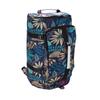 Printed Backpack Polyester Large Capacity Multifunctional Outdoor Leisure Travel BagBlue Maple Leaf