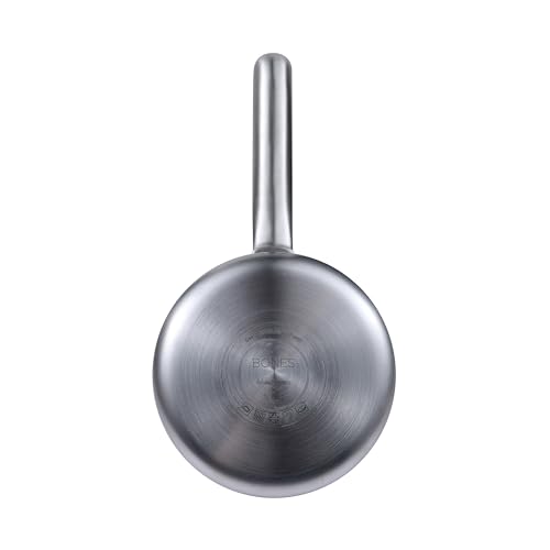 MasterPRO by ALESSI BONES 16cm Saucepan, Induction, Gas, and Oven Safe, Non-Stick, BGMP-2214