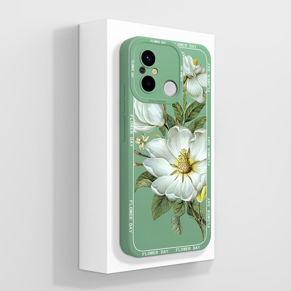 Coque Pour Redmi 12C 11A POCO C55 Coque Arrière Créative Protection Complète Protecteur Souple en Silicone Liquide Pour Redmi 12 C 11 A POCO C 55