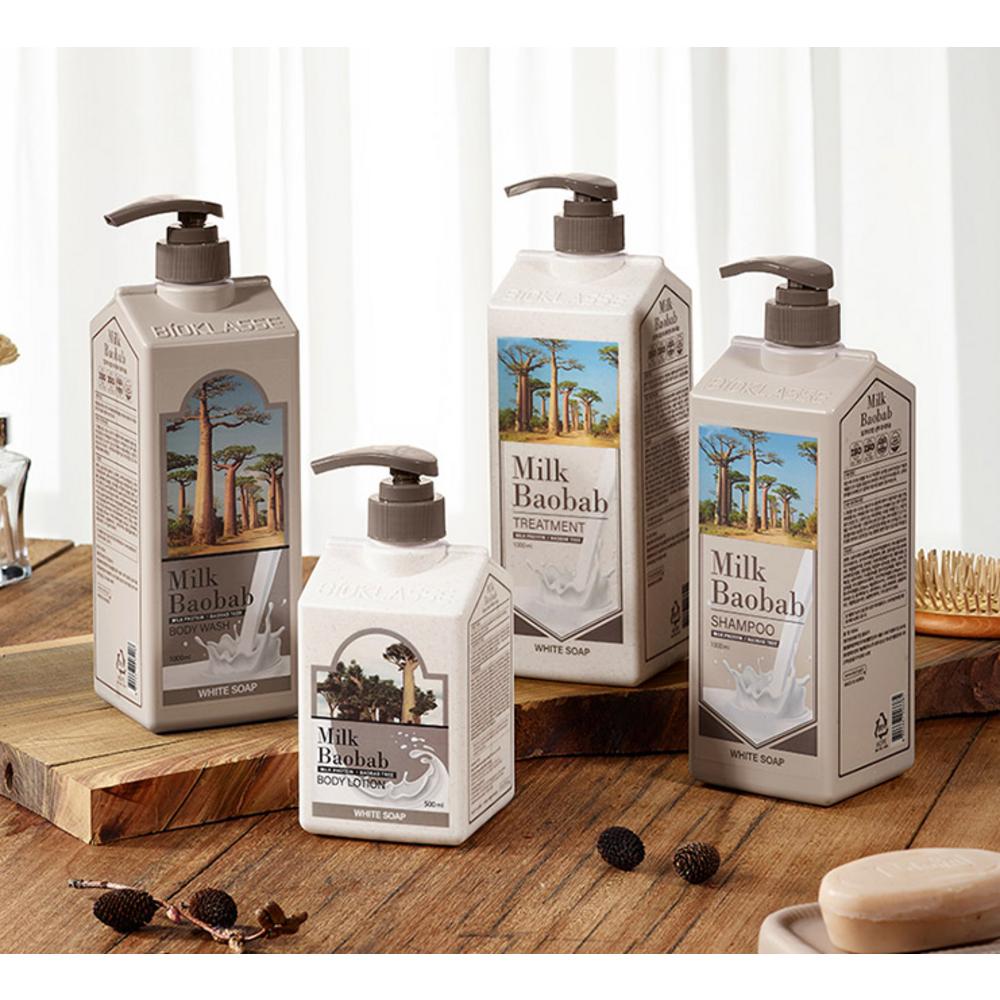 Milk Baobab Treatment White Soap Fragrance, 1L, 2 Units