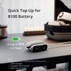 BOBOVR PD100 Two-in-One Charging Dock with Live Power Display 30W USB-C PD Fast in/out Charging USB-C USB-A port compatible B100