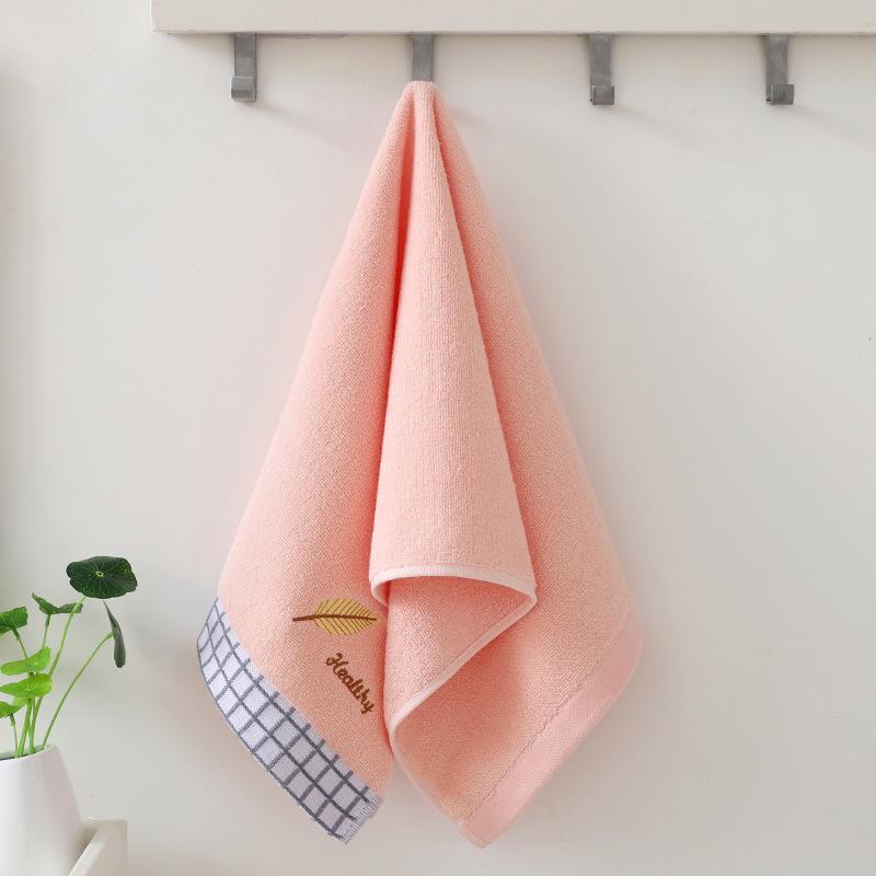 Premium Cotton Leaves Towel Set Ultra Absorbent Lint-Free Quick Dry Lightweight Bath And Hand Towels for Home 1/4/6pcs Options