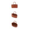 Dragon Diffusion 8809 Tan Mini Flat Gora Tote Bag