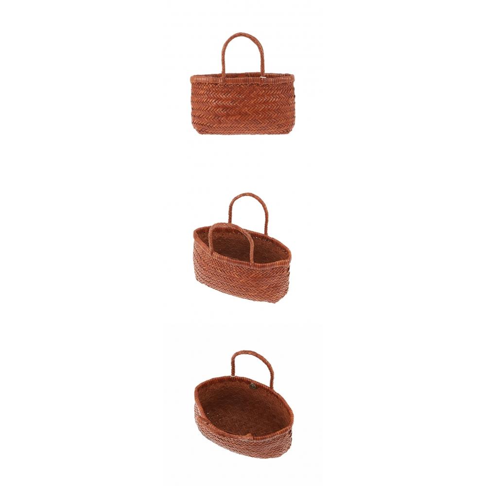 Dragon Diffusion 8809 Tan Mini Flat Gora Tote Bag