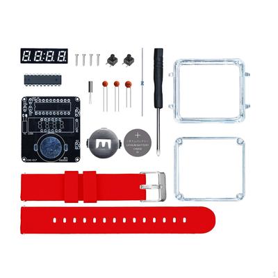 DIY Electronic Watch Kit Physical Toy Soldering Practice for Education