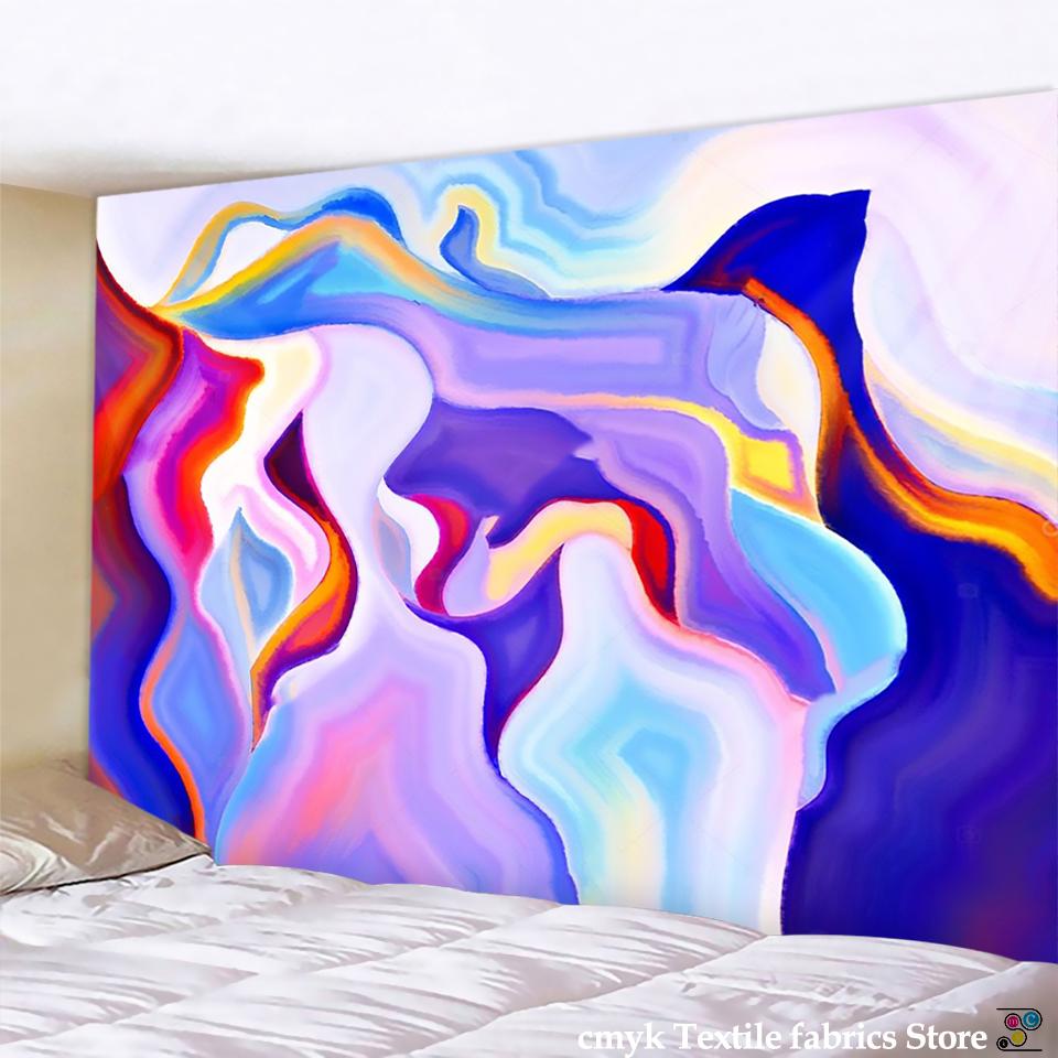 Психоделический гобелен для спальни — фото 12