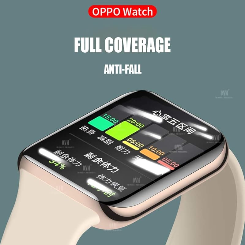 

Careflection Premium Flexible Pmma Full Coverage Screen Protector Guard For Oppo Watch 46Mm Black (Not Tempered Glass) 0 чёрный