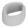 Neck Brace Grey Nylon High Elastic Sponge Chin Curvature Design Neck Support Pad for Home M