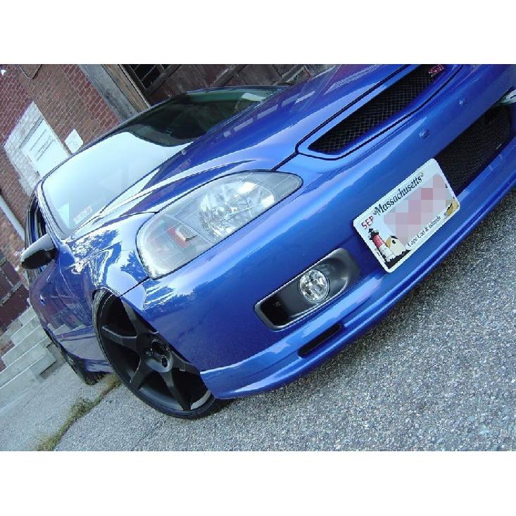 New JDM Black Universal Front Bumper License Plate Relocator Bracket Holder Bar