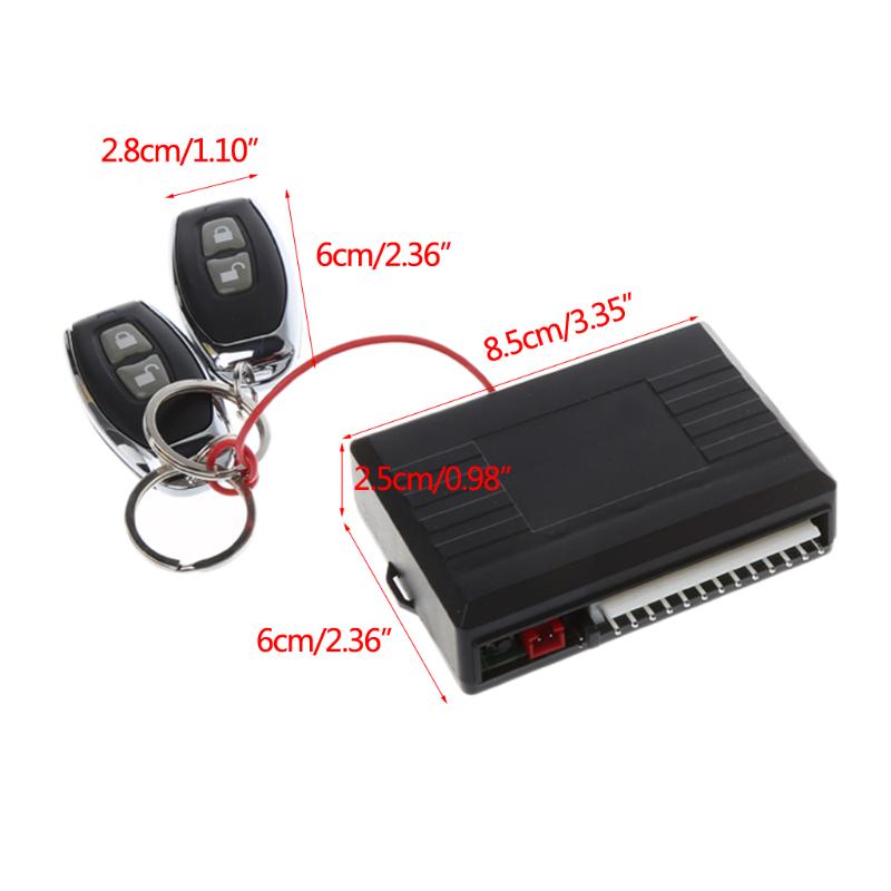 Buy Universal Car Door Lock Locking Vehicle Keyless Entry System Remote