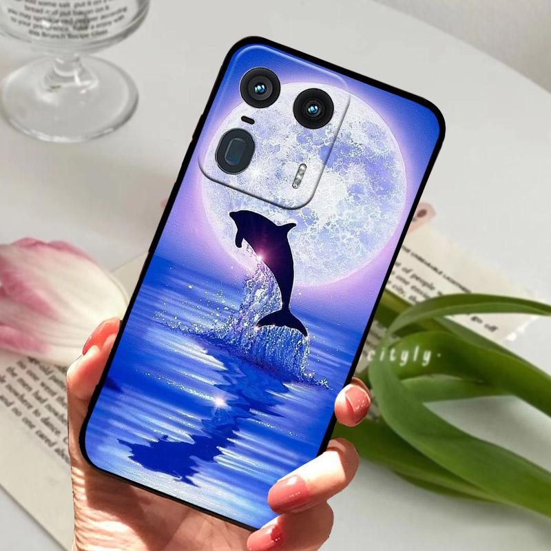 Silicone Case For Motorola Edge 50 Ultra X50Ultra Phone Cover Fashion Soft TPU Shockproof Bumper For Moto Edge50 X50 Ultra Funda