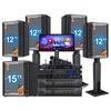 Malata Professional Home KTV Karaoke System 4.1 Set CN Plug (adapter Included)