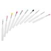 Bunte Silikon-Lippenpinsel Make-up-Accessoire 10 Stück mit Deckel