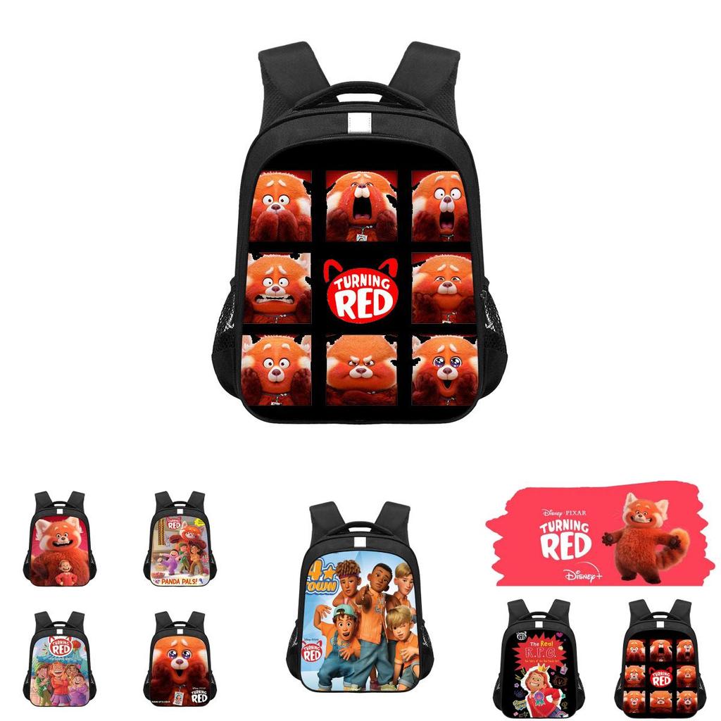 Mei Lee's Giant Red Panda School Backpack For Kids Durable And High-capacity