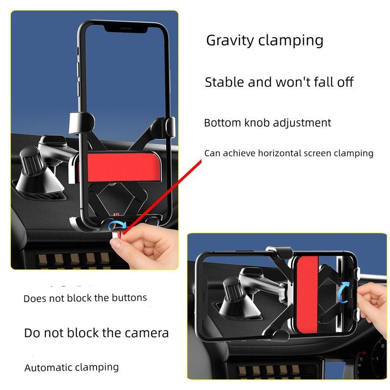 Suitable for Xpeng X9 Mobile Phone Car Mount Bracket, Left Upper Corner Side Window Air Conditioning Vent Navigation Phone Holder
