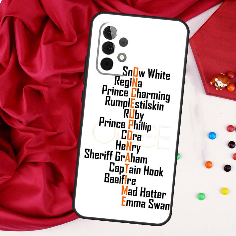 Once Upon A Time Case For Samsung Galaxy A54 A34 A14 A52 A72 A13 A33 A53 A73 A51 A71 A12 A22 A32 Cover