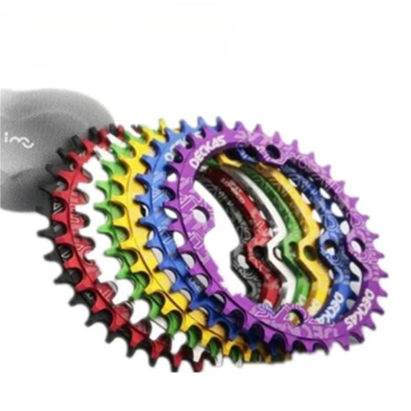 

1 шт. Планка позитивних та негативних передач для гірського велосипеда, Велосипедні тюнінгові аксесуари для легкої їзди по бездоріжжю та на великі відстані, щоб підтримувати ваші сили 32T синій