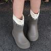 Stilvolle Damen-Wadenhohe Wasserdichte Regenstiefel, Rutschfest und Perfekt für Outdoor-Bekleidung