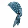 Bohemia Wind Cotton Hat Bandana Casual Chemotherapy Hat Sleep Caps Beanies Headwrap  Women National