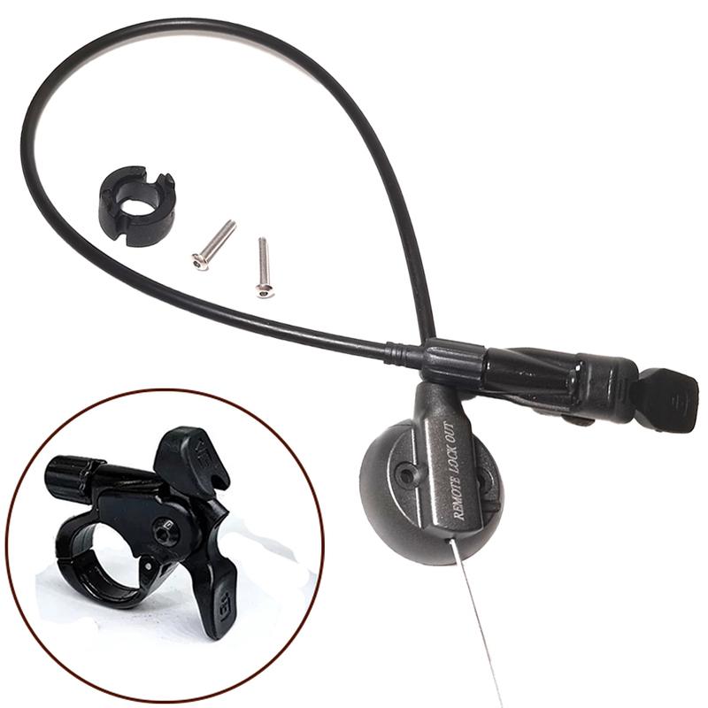 Mountain Bike Remote Fork Lockout Switch Lever For EPICON RAIDON For XCR XCM For Handlebar Diameter 22.2mm