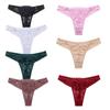 Bow Lace Seamless Panties Low Waist Mesh Lace Briefs Breathable Flower Underwear for Women  Girl