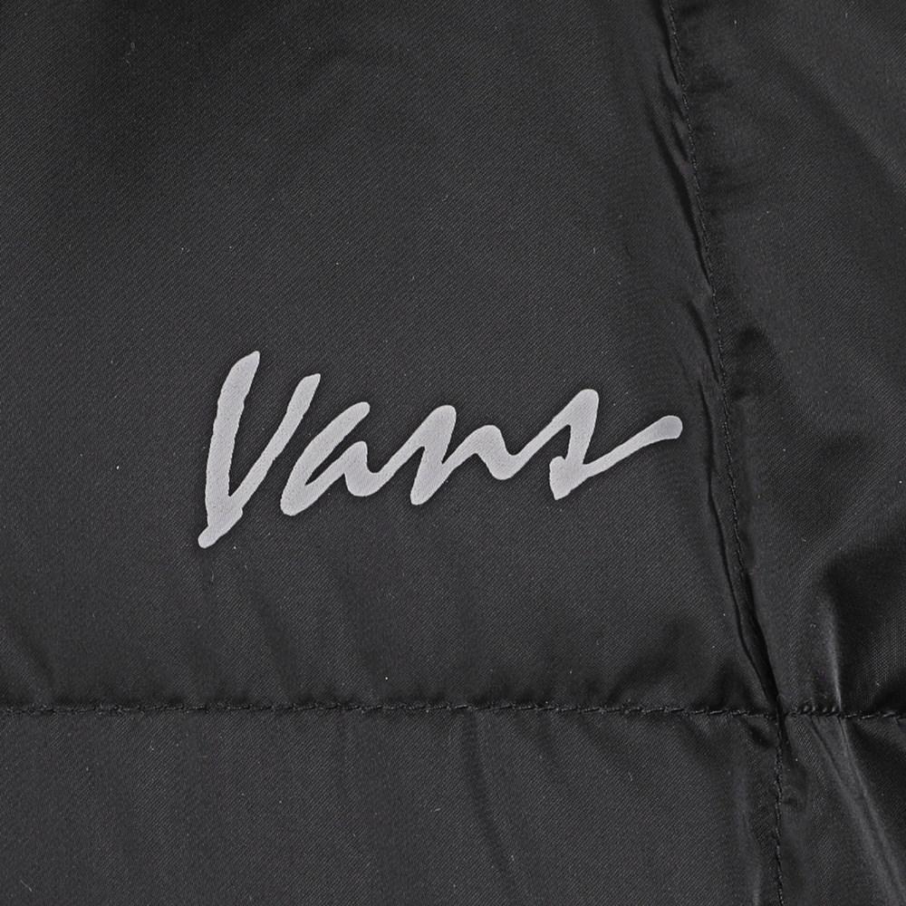 Vans Sports Casual Solid Color Long Sleeve Hooded Down Jacket Women Outerwear VN000QUGBLK