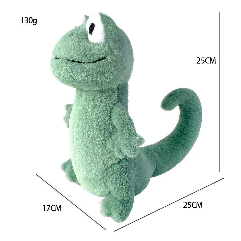 Tom the Green Lizard Plush Toy - Realistic Simulation Doll