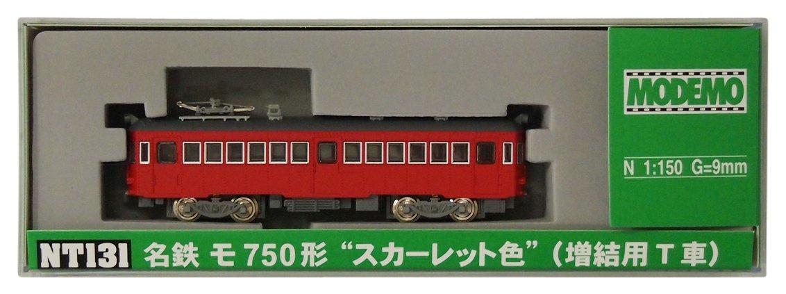 

N gauge NT131 Meitetsu Mo750 type scarlet color T (additional car)