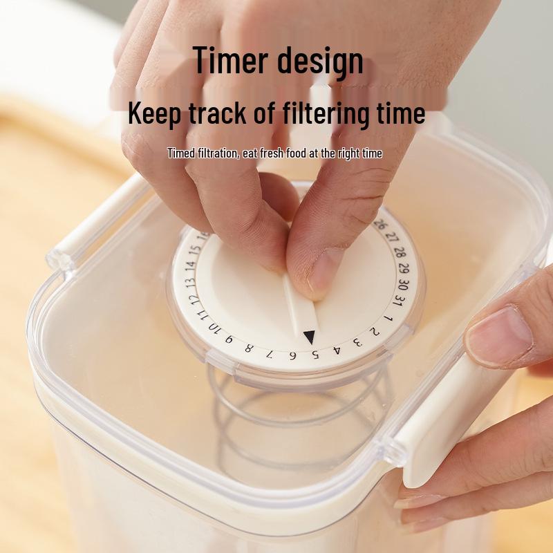 Elegant Multifunctional Yogurt and Cheese Maker with Filtration and Refrigeration