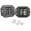 2x 48W Spot Flood Combo LED Work Light Car 4x4 Off-Road Flush Mount Bumper Lamps