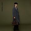 Langzi Women's Premium Vintage Wool Blend Coat