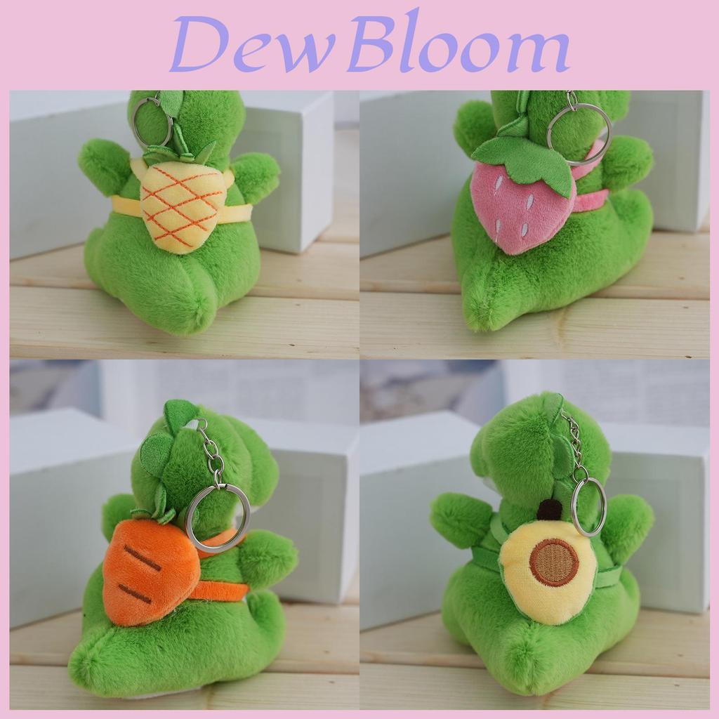 Adorable Cartoon Dinosaur Plush Keychain Cute And Creative Unicorn Design For Car Keys And Bags