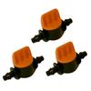 20pcs Water Flow Control Water Valve Connectors Garden Tap Garden Drip Irrigation Fitting
