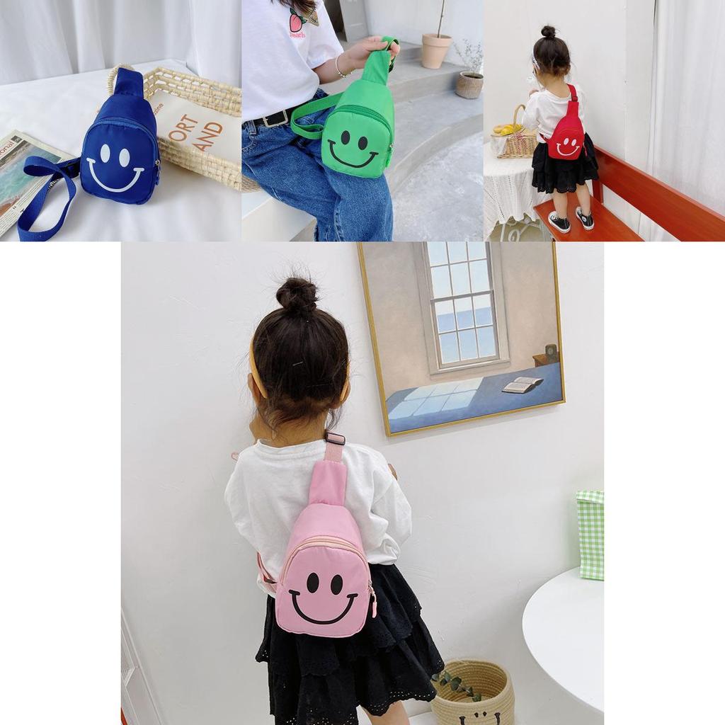 Cute Cartoon Kids Chest Bag Perfect Gift For Preschoolers Stylish Crossbody