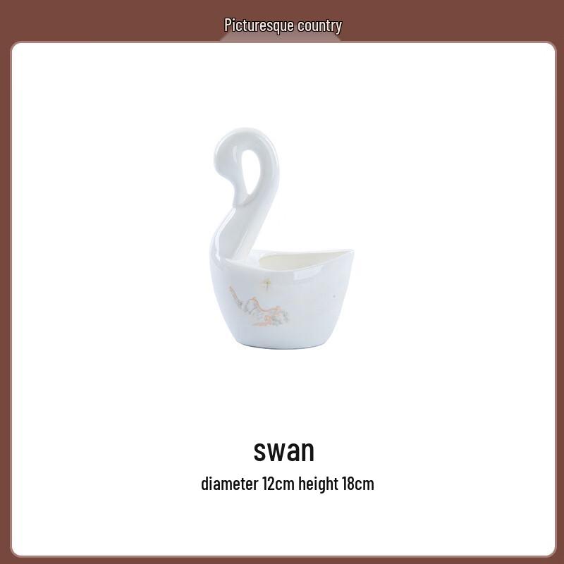 Jiangshan Rulian Swan Premium Ceramic Tableware