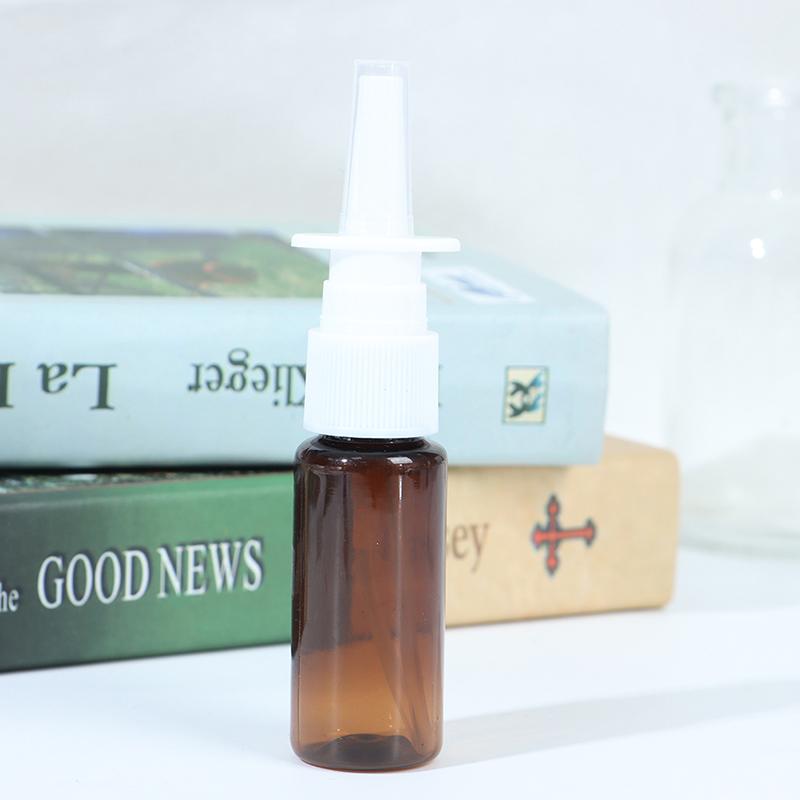 20 ml pustych plastikowych butelek z rozpylaczem do nosa z rozpylaczem do nosa z możliwością wielokrotnego napełniania