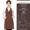 Mode-Schürze im koreanischen Stil: Süße Nagelkunst, Mutter & Baby, Café, Arbeitsuniform Kellner
