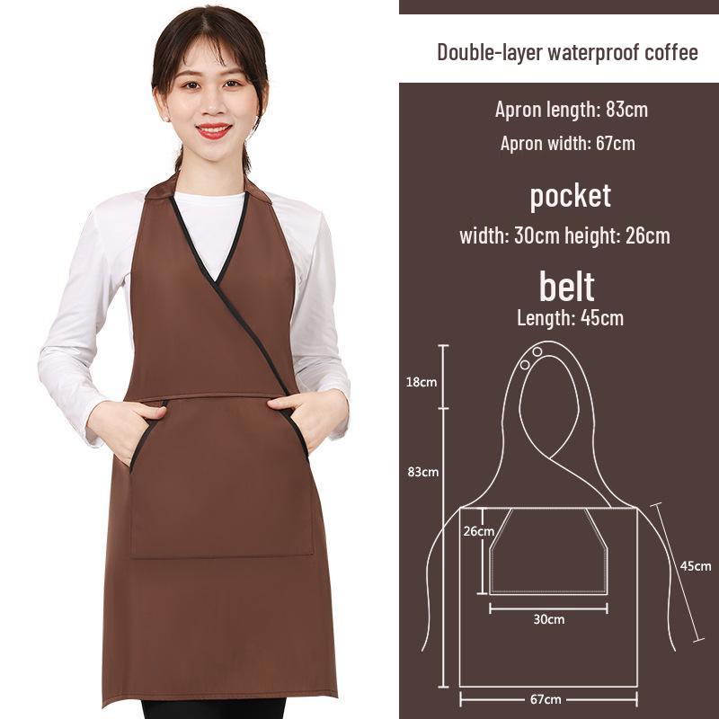Mode-Schürze im koreanischen Stil: Süße Nagelkunst, Mutter & Baby, Café, Arbeitsuniform Kellner