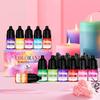 20 Colors Candle Dyes Pigment Scented Liquid Colorant Pigment Candle Mold Soap Coloring Handmade Crafts Resin Pigment
