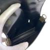 HERMES body bag Sheep leather Pochette black Sheep leather unisex Used