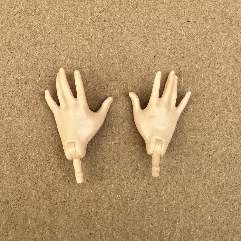 1/6 Original Monster Doll Replacement Hands And Arms White Brown Beige Green Blue Skin Tone Toys DIY Accessories
