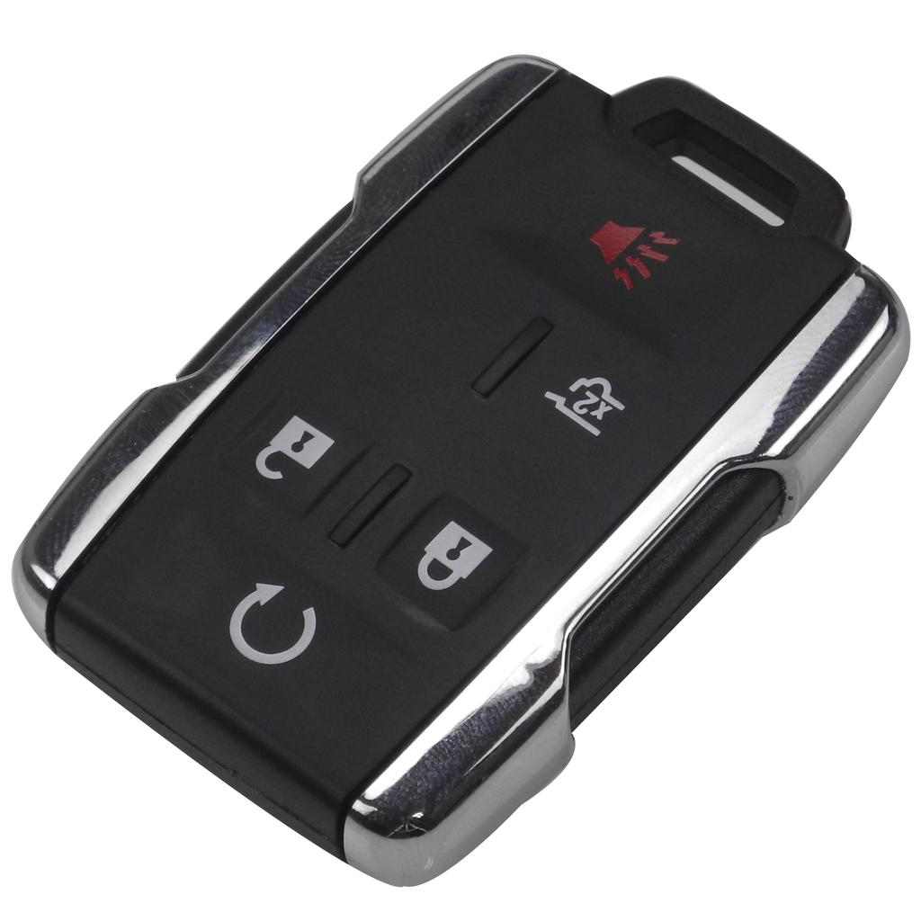 jingyuqin 5 Buttons Remote Car Key Blank Keyless Entry Fob Shell Transmitter For Chevrolet GMC Truck Smart Key