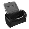 Portable Waterproof Shampoo Shaver Wash Storage Bag Man Woman Travel(Black)