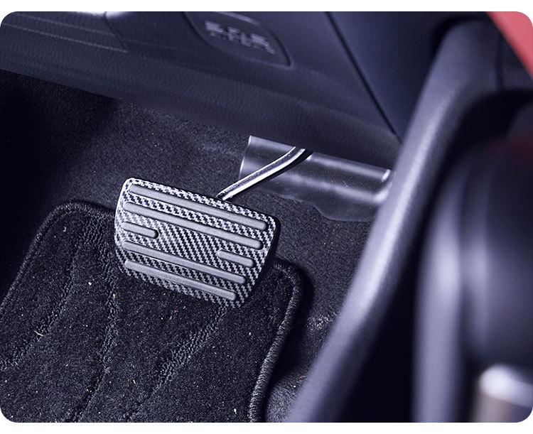 Alloy Rubber Anti-Slip Throttle & Brake Pedal Cover for City, Fit, Crider, Vezel, Greiz, XRV