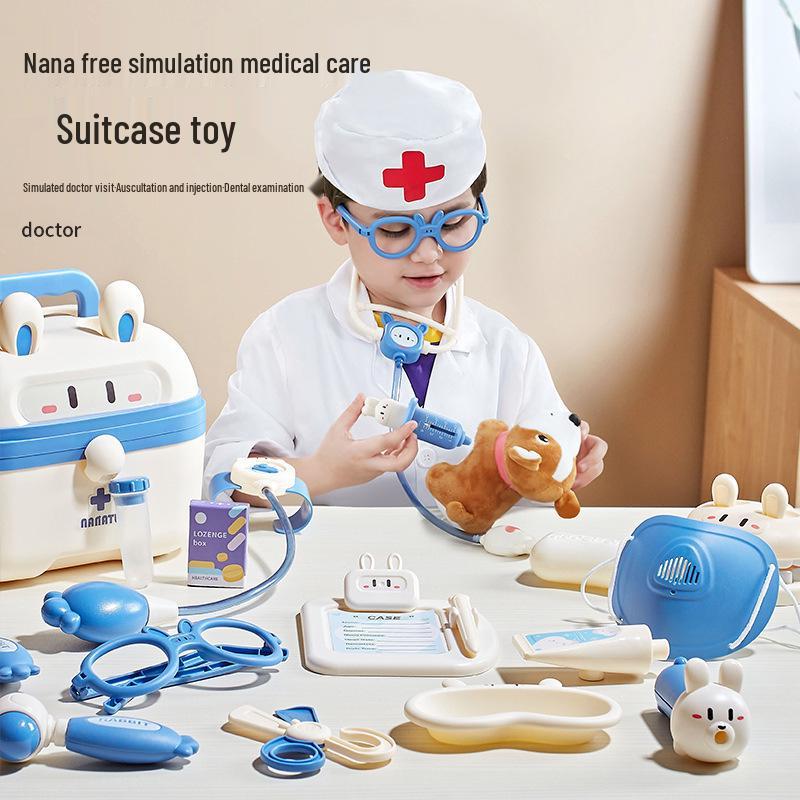 Kids' Doctor Playset: Dental Tools & Stethoscope for Imaginative Role-Play