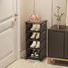 Multiple Layers Shoe Organizer Use At the Door Shoe Rack Organizer Nonwovenfabric Rack Stackable Shelf Adjustable Saving Space