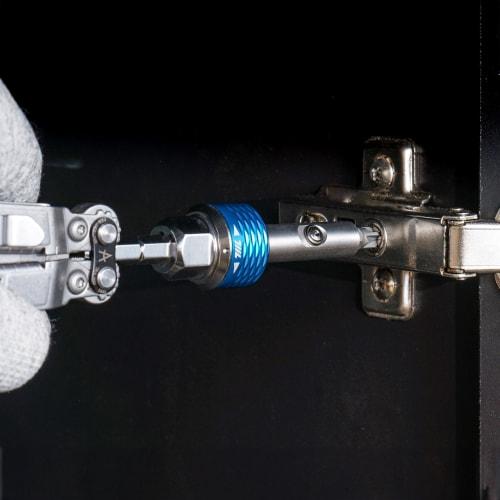 711L In-Line Ratchet Driver HEX - Accepts Standard 1/4" Interchangeable Bits and 14mm Sockets - For High Torque, Heavy-Duty Applications