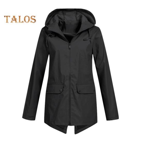 Rains - 18360 Giacca impermeabile lunga nera lucida - In esclusiva per Rains - 18360 Giacca impermeabile lunga nera lucida - In esclusiva per