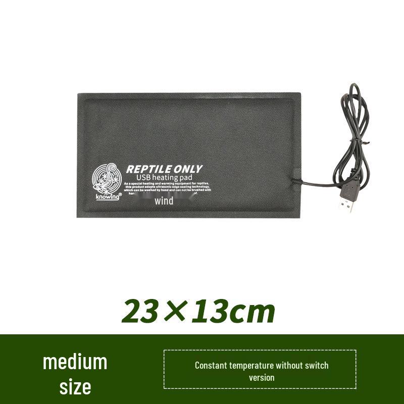 Kohlefaser USB Heizkissen für Haustiere - Waschbar & Biegsam für Reptilien, Katzen und Hunde.